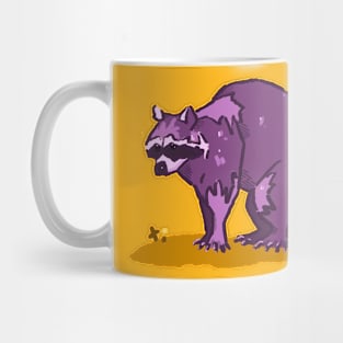 akword racoon Mug